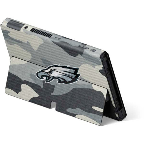 NFL Philadelphia Eagles Camo Nintendo Switch OLED (2021) Skin