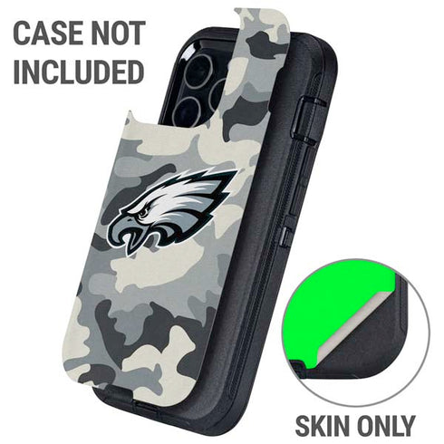 NFL Philadelphia Eagles Camo Otterbox Defender iPhone Skin