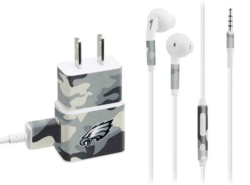 NFL Philadelphia Eagles Camo Phone Charger Skin