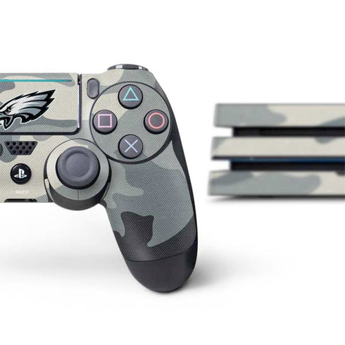 NFL Philadelphia Eagles Camo PS4 Pro Bundle Skin