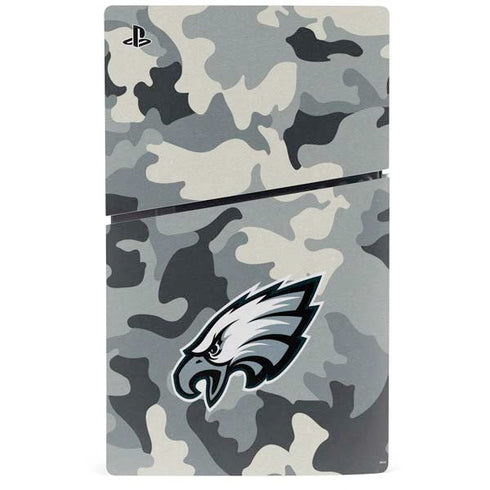 NFL Philadelphia Eagles Camo PS5 Slim Disk Bundle Skin