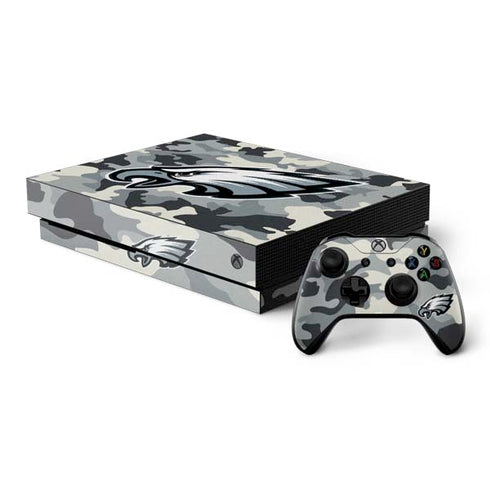 NFL Philadelphia Eagles Camo Xbox One X Bundle Skin