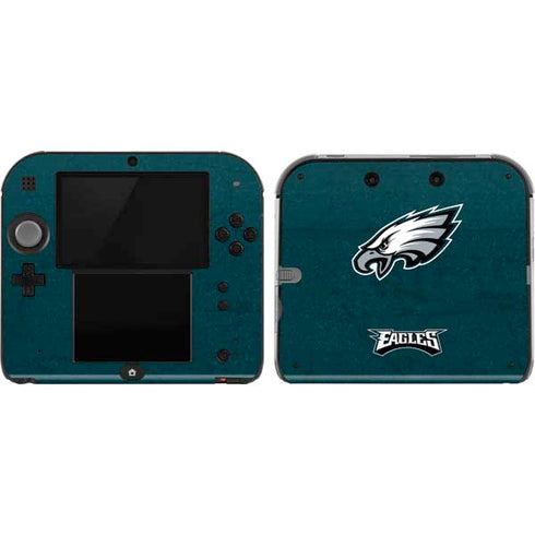 NFL Philadelphia Eagles Distressed Nintendo 2DS Skin