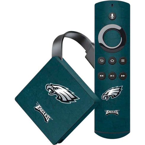 NFL Philadelphia Eagles Distressed Amazon Fire TV Skin