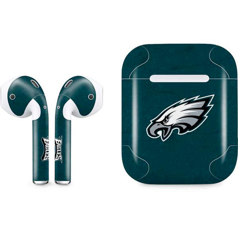 NFL Philadelphia Eagles Distressed Apple AirPods Skin