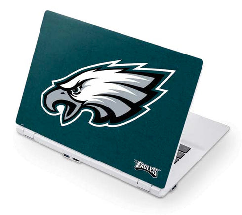 NFL Philadelphia Eagles Distressed Acer Chromebook Skin