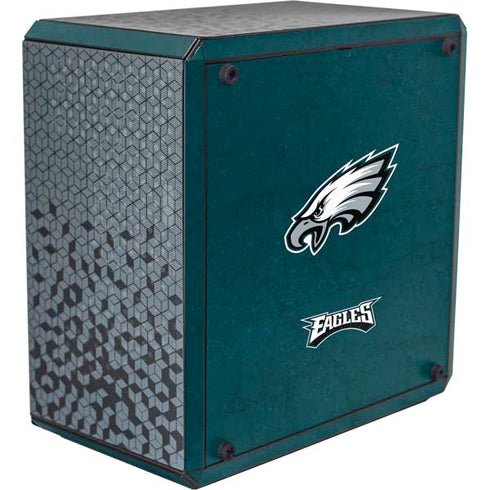 NFL Philadelphia Eagles Distressed Cooler Master MasterBox Q300L Mini Tower Skin