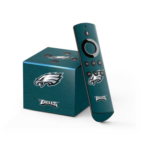 NFL Philadelphia Eagles Distressed Fire TV Cube Skin
