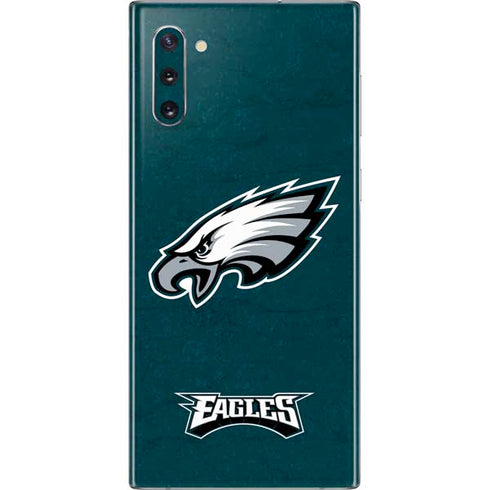 NFL Philadelphia Eagles Distressed Galaxy Note 10 Skin