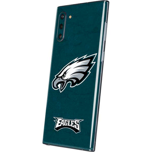 NFL Philadelphia Eagles Distressed Galaxy Note 10 Skin