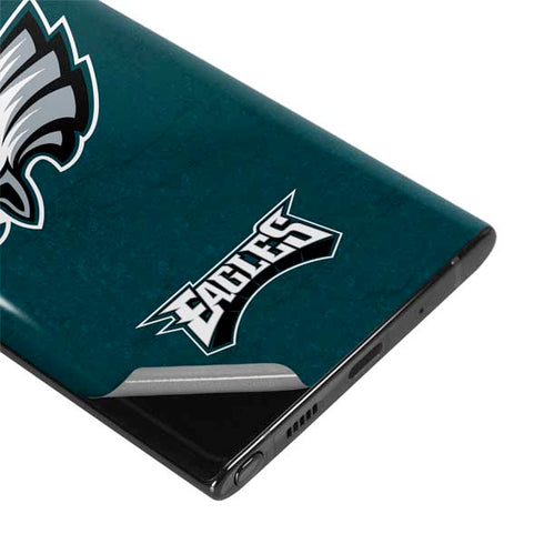 NFL Philadelphia Eagles Distressed Galaxy Note 10 Skin