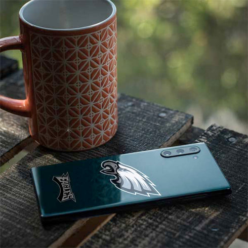 NFL Philadelphia Eagles Distressed Galaxy Note 10 Skin