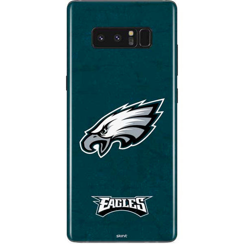 NFL Philadelphia Eagles Distressed Galaxy Note 8 Skin