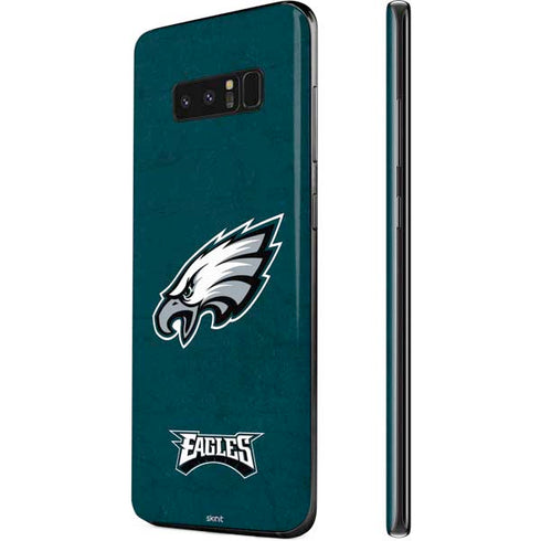 NFL Philadelphia Eagles Distressed Galaxy Note 8 Skin