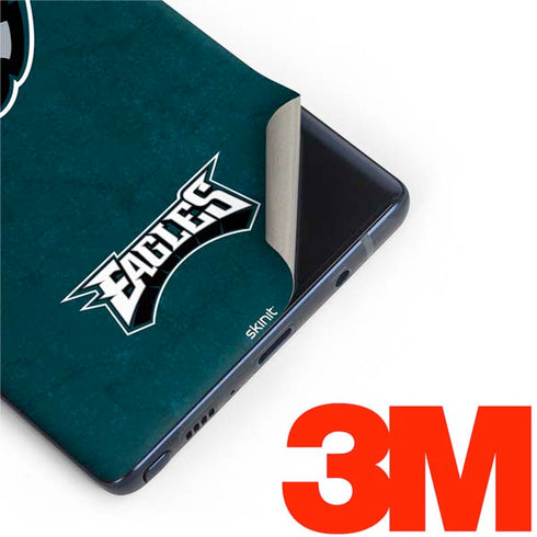 NFL Philadelphia Eagles Distressed Galaxy Note 9 Skin