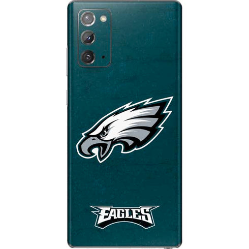 NFL Philadelphia Eagles Distressed Galaxy Note20 5G Skin
