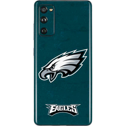 NFL Philadelphia Eagles Distressed Galaxy S20 Fan Edition Skin