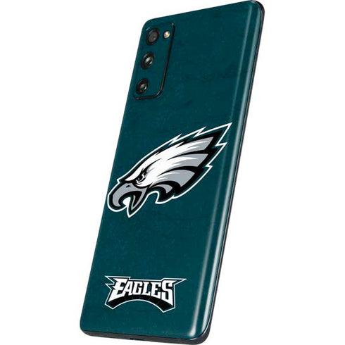 NFL Philadelphia Eagles Distressed Galaxy S20 Fan Edition Skin