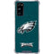 NFL Philadelphia Eagles Distressed Galaxy S20 FE Clear Case
