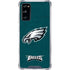 NFL Philadelphia Eagles Distressed Galaxy S20 FE Clear Case