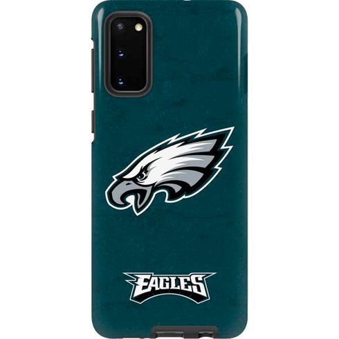 NFL Philadelphia Eagles Distressed Galaxy S20 Pro Case
