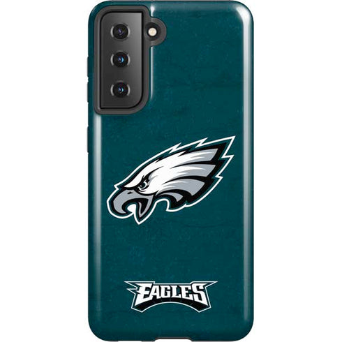 NFL Philadelphia Eagles Distressed Galaxy S21 5G Pro Case