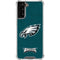 NFL Philadelphia Eagles Distressed Galaxy S21 FE Clear Case