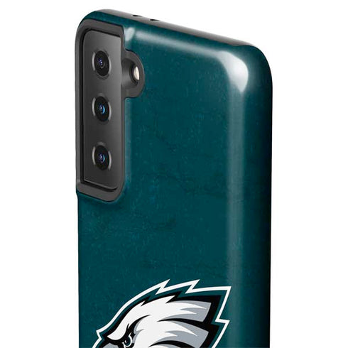 NFL Philadelphia Eagles Distressed Galaxy S21 FE Pro Case
