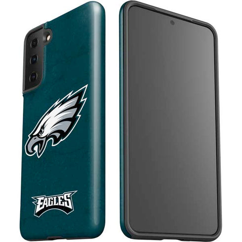 NFL Philadelphia Eagles Distressed Galaxy S21 FE Pro Case