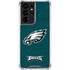 NFL Philadelphia Eagles Distressed Galaxy S21 Ultra 5G Clear Case