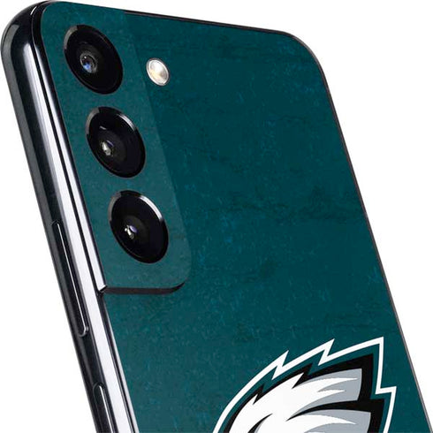 NFL Philadelphia Eagles Distressed Galaxy S22 Plus Skin