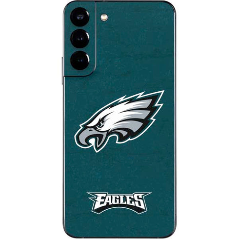 NFL Philadelphia Eagles Distressed Galaxy S22 Plus Skin