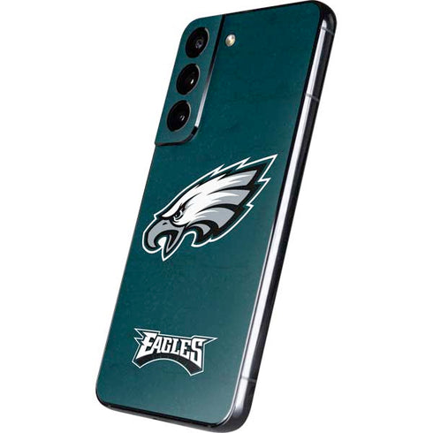 NFL Philadelphia Eagles Distressed Galaxy S22 Skin