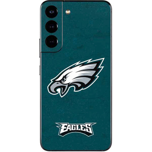 NFL Philadelphia Eagles Distressed Galaxy S22 Skin