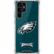 NFL Philadelphia Eagles Distressed Galaxy S22 Ultra Clear Case