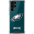 NFL Philadelphia Eagles Distressed Galaxy S22 Ultra Clear Case
