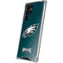 NFL Philadelphia Eagles Distressed Galaxy S22 Ultra Clear Case