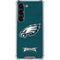 NFL Philadelphia Eagles Distressed Galaxy S23 Clear Case