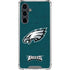 NFL Philadelphia Eagles Distressed Galaxy S23 FE Clear Case