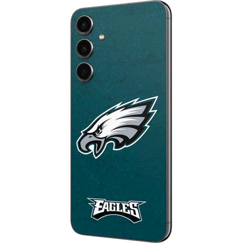 NFL Philadelphia Eagles Distressed Galaxy S23 FE Skin