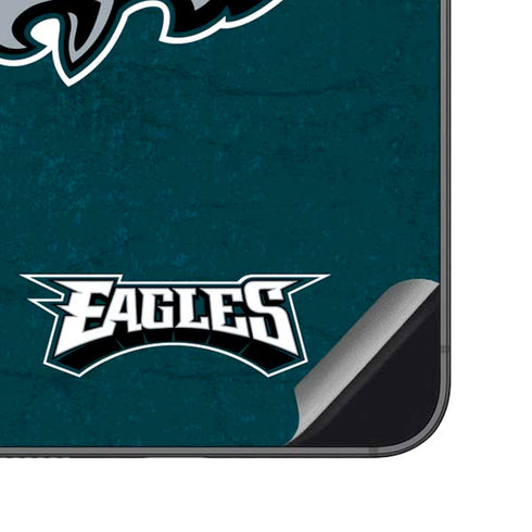 NFL Philadelphia Eagles Distressed Galaxy S23 FE Skin