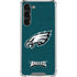 NFL Philadelphia Eagles Distressed Galaxy S23 Plus Clear Case