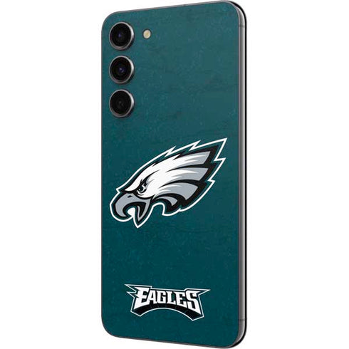 NFL Philadelphia Eagles Distressed Galaxy S23 Plus Skin