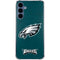 NFL Philadelphia Eagles Distressed Galaxy S24 Clear Case