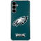 NFL Philadelphia Eagles Distressed Galaxy S24 Plus Clear Case