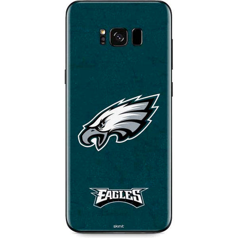 NFL Philadelphia Eagles Distressed Galaxy S8 Plus Skin