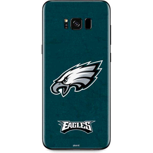 NFL Philadelphia Eagles Distressed Galaxy S8 Skin