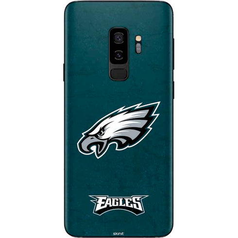 NFL Philadelphia Eagles Distressed Galaxy S9 Plus Skin