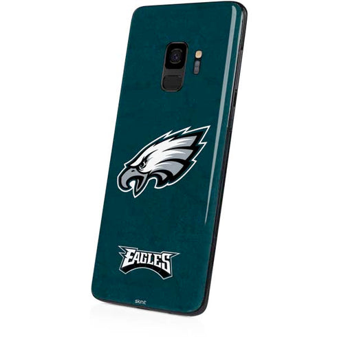 NFL Philadelphia Eagles Distressed Galaxy S9 Skin