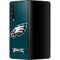 NFL Philadelphia Eagles Distressed Galaxy Z Fold3 5G Skin